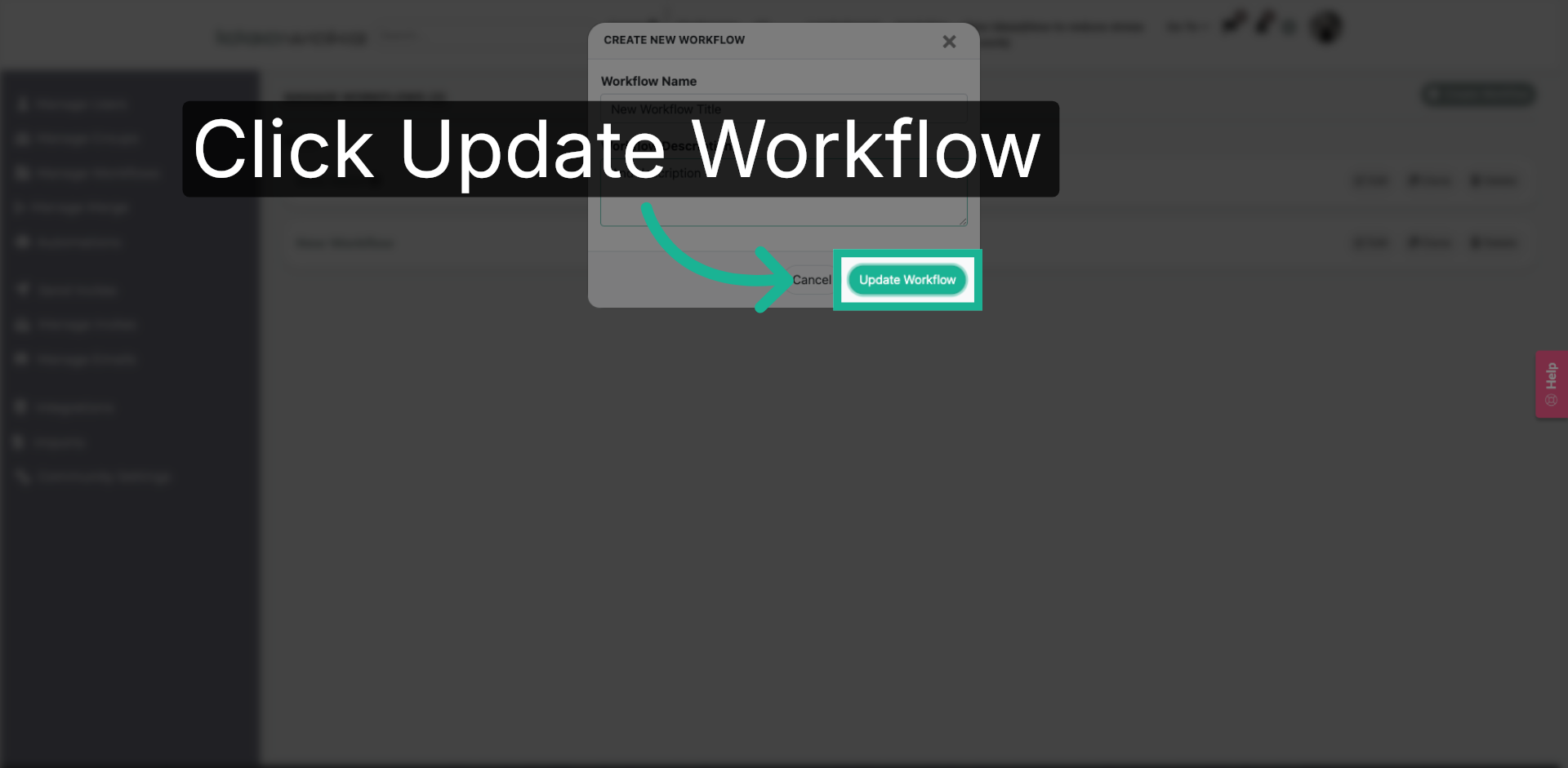 Update Workflow