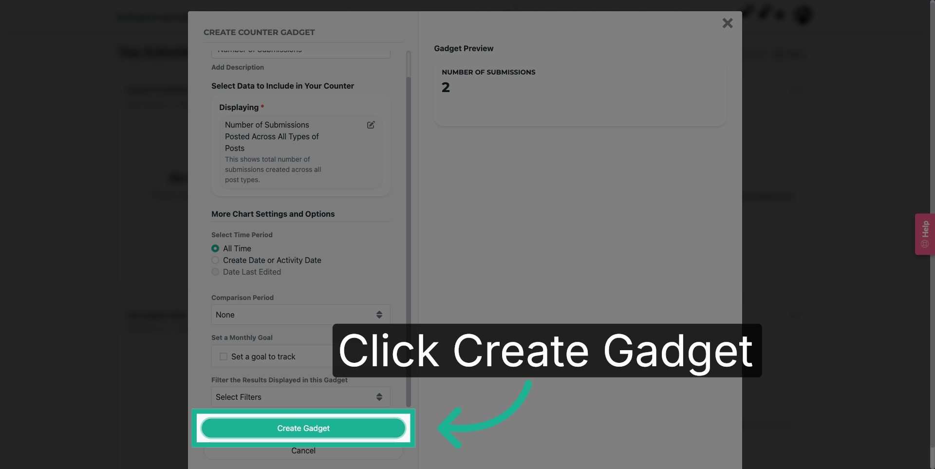 Create The Gadget