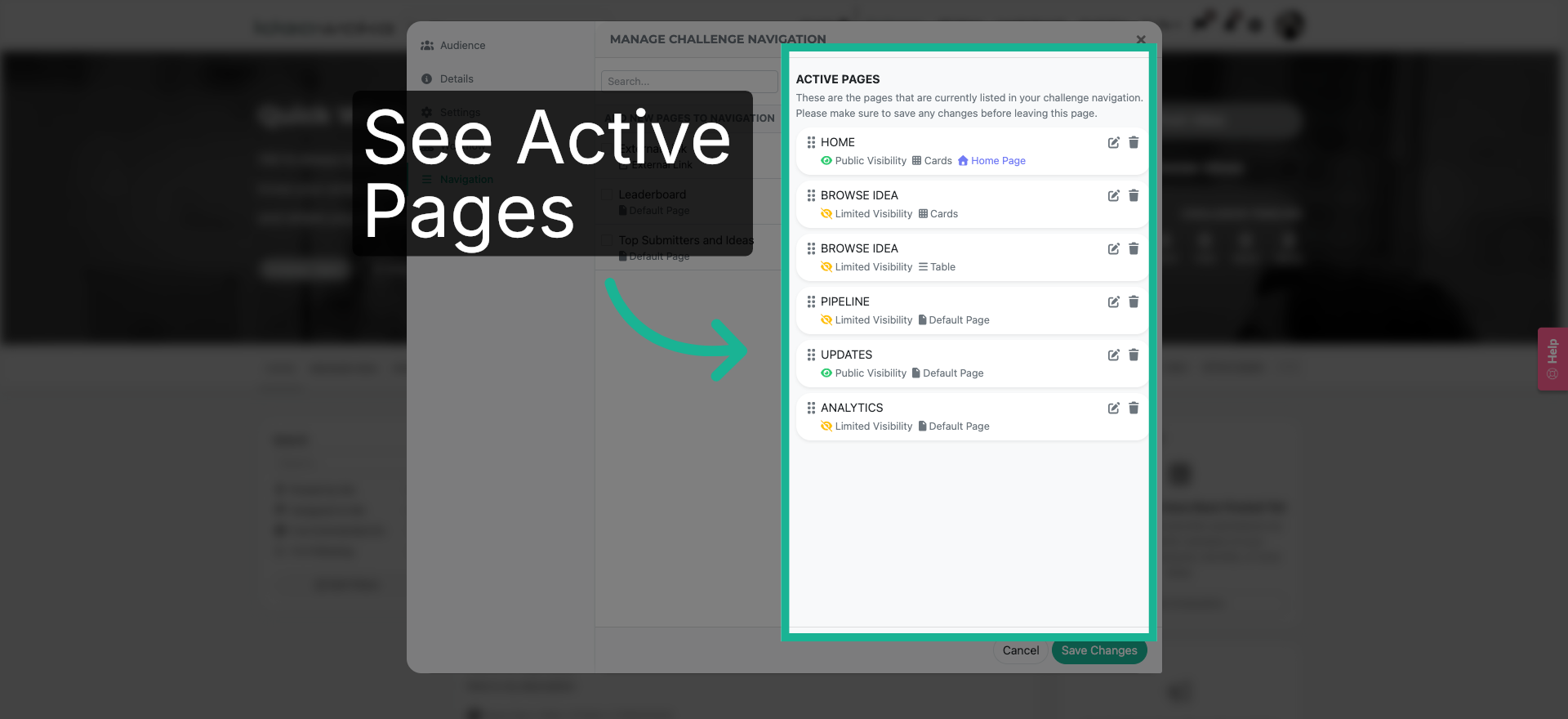 Add New Pages to Navigation