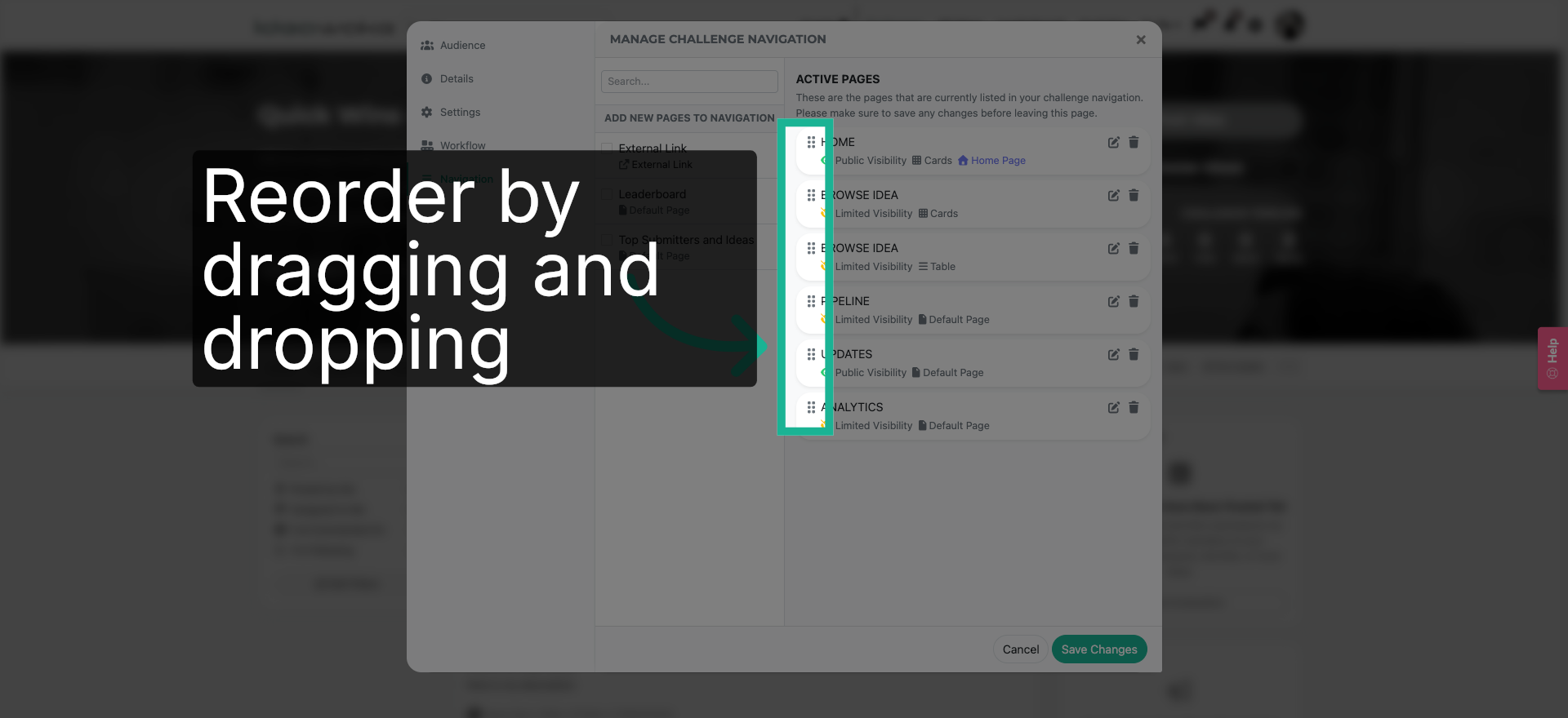 Add New Pages to Navigation