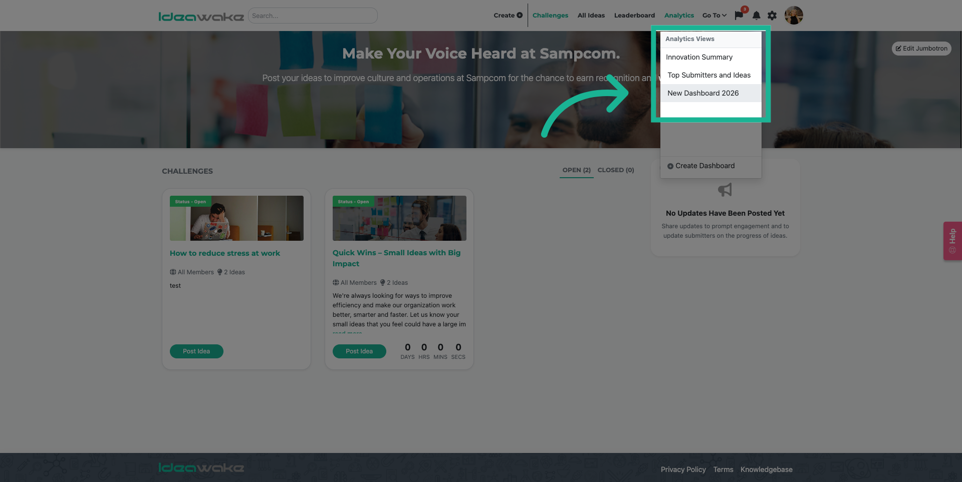 Open Target Dashboard