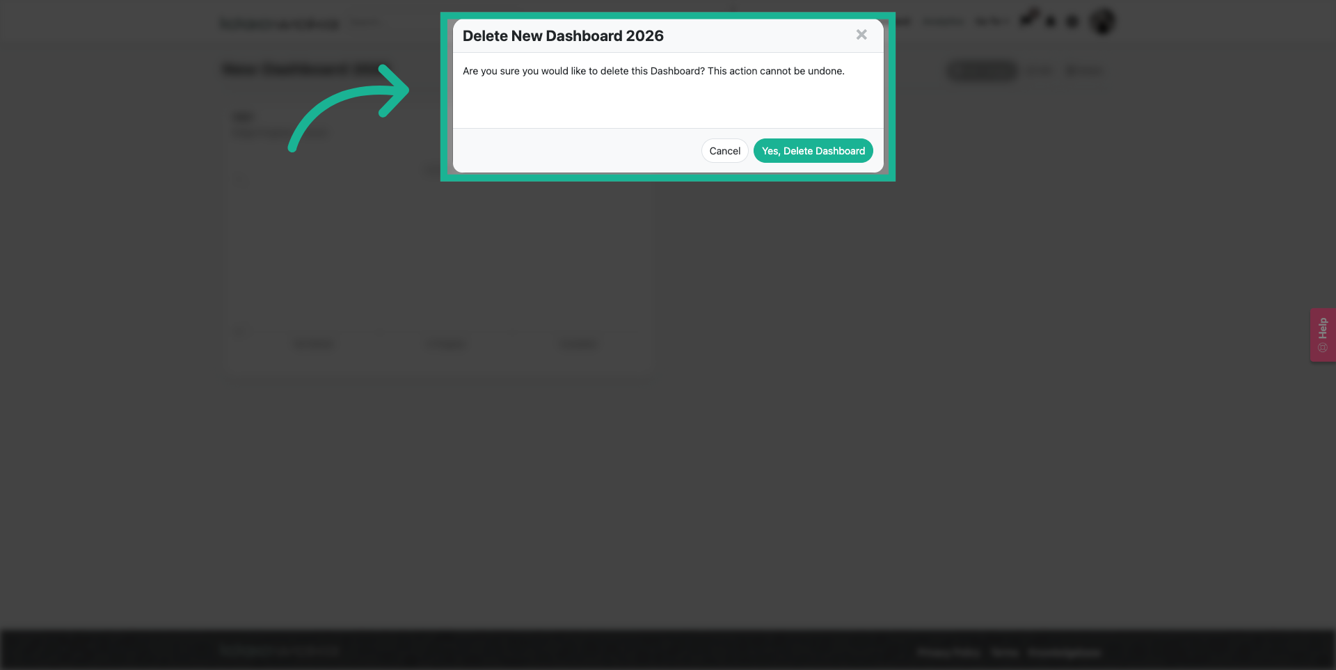 Confirm Deletion Warning
