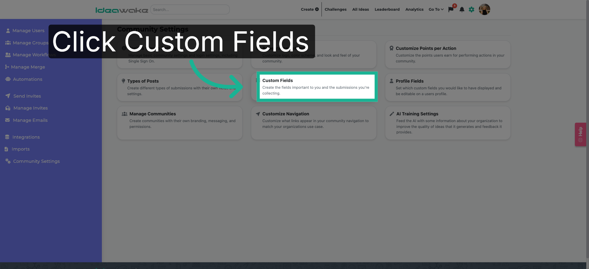 Create Custom Fields