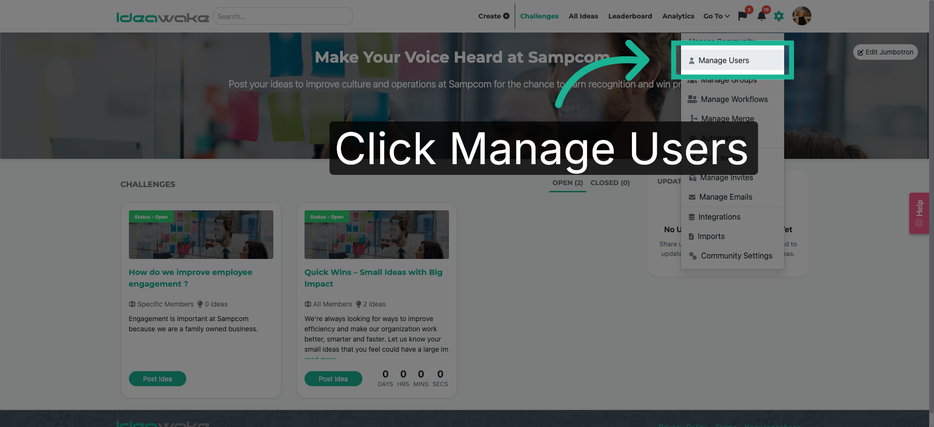 Open User Management