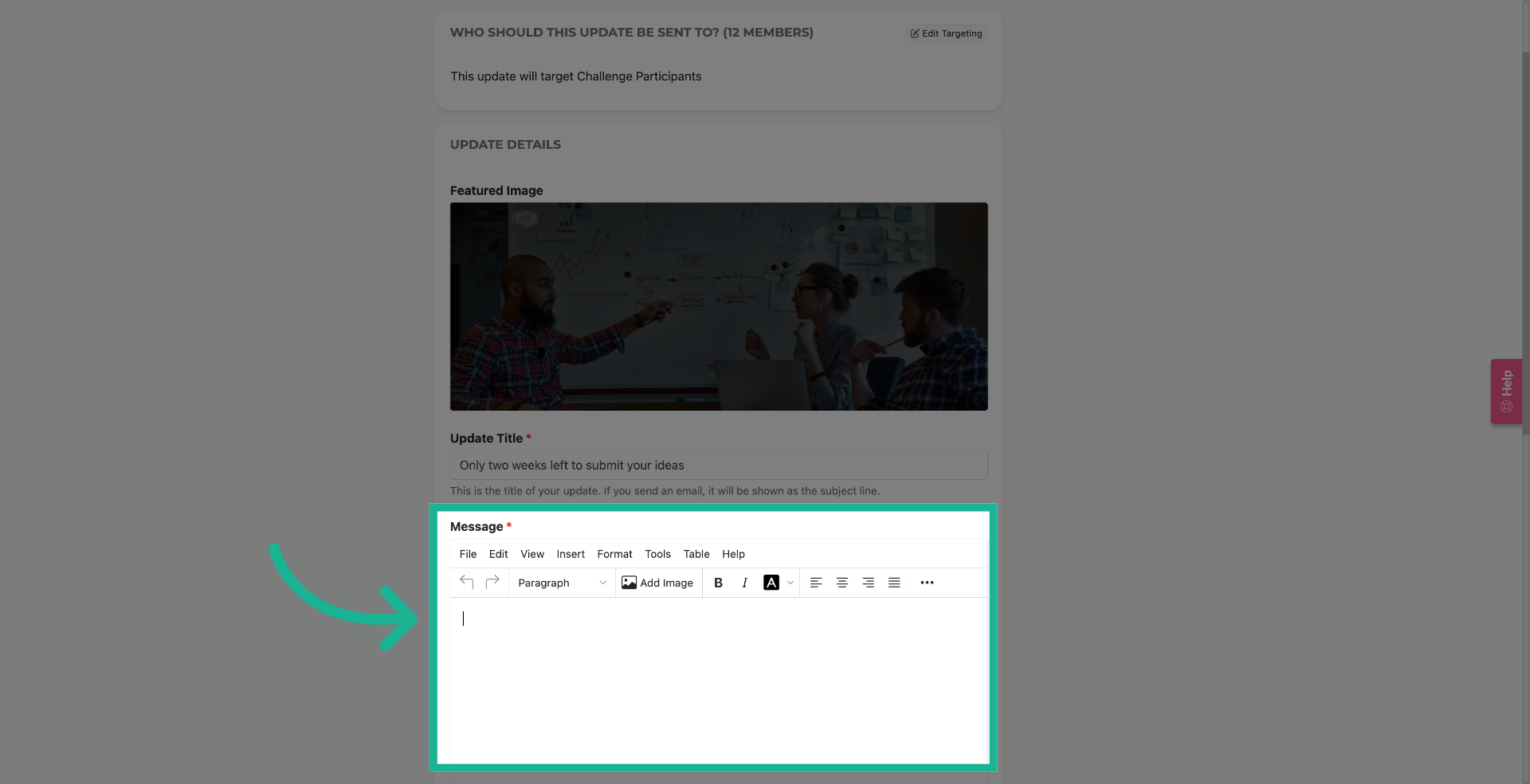 Write copy