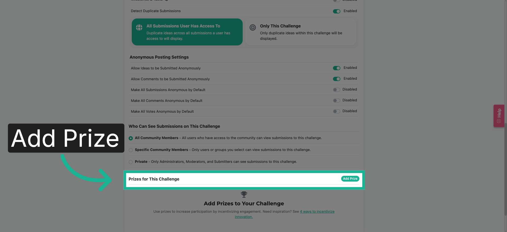 Add New Prize