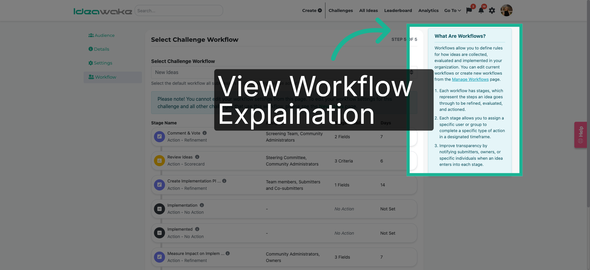 View Workflow Explanation