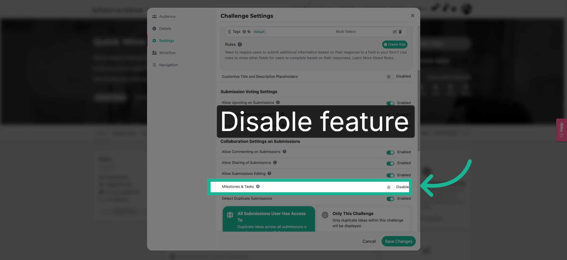 Enable Feature