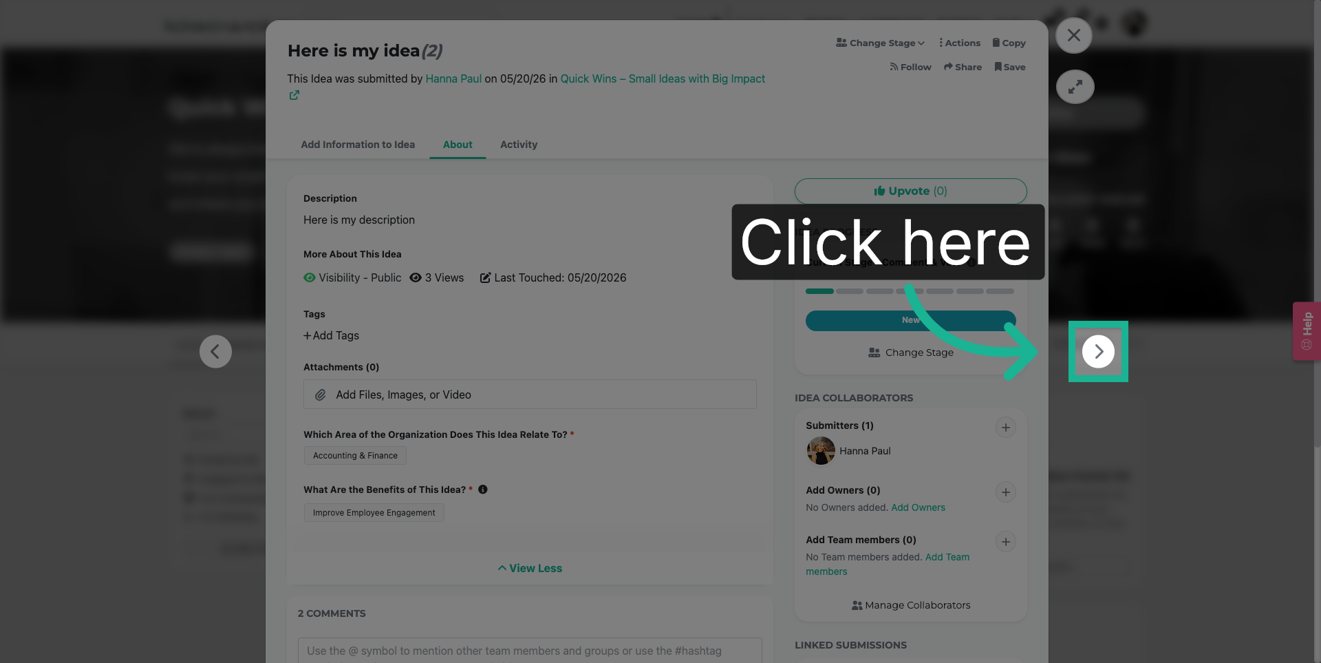 Interact With Page Element
