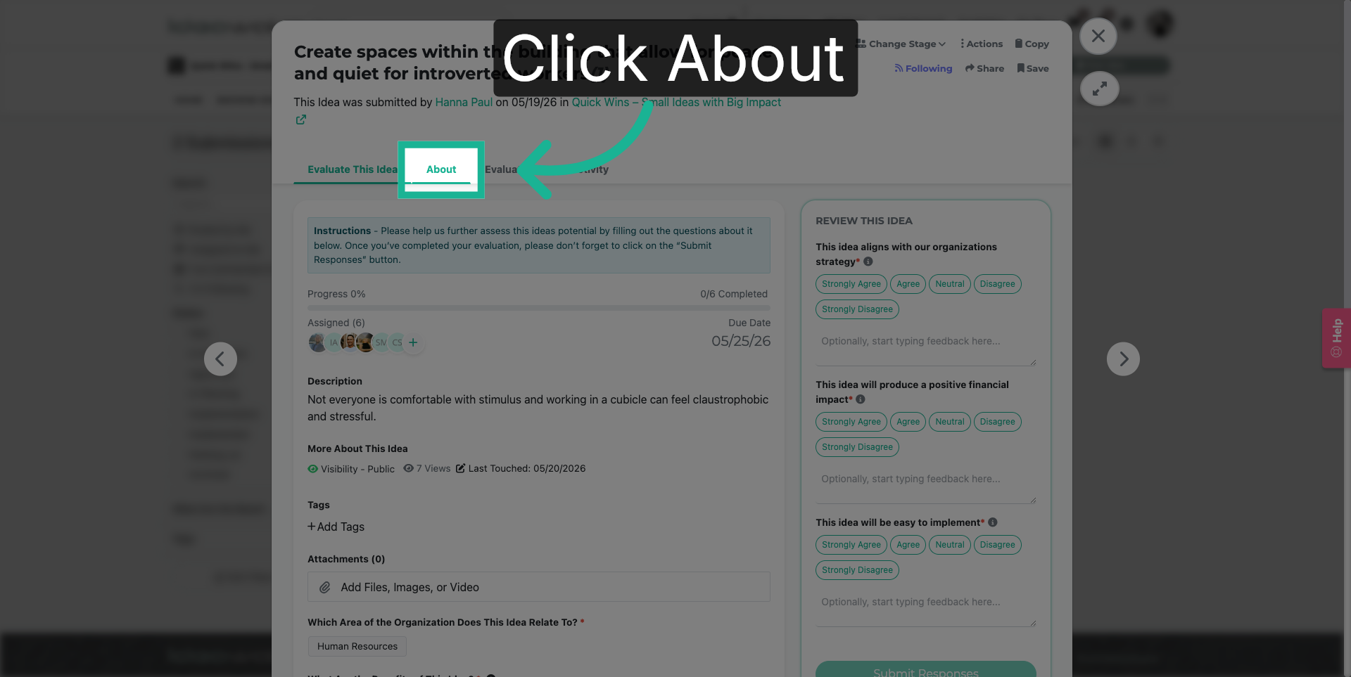 Access About Section Again