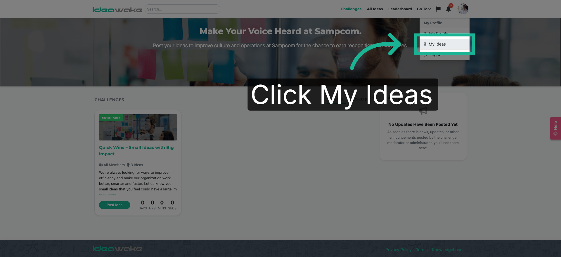 Access Your Ideas