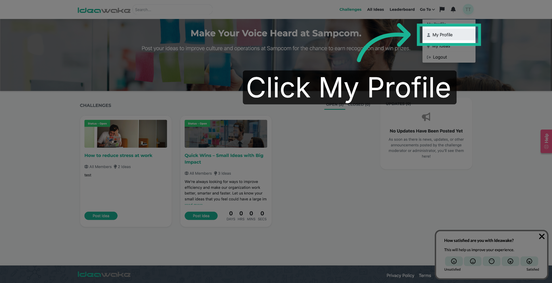 Open Your Profile